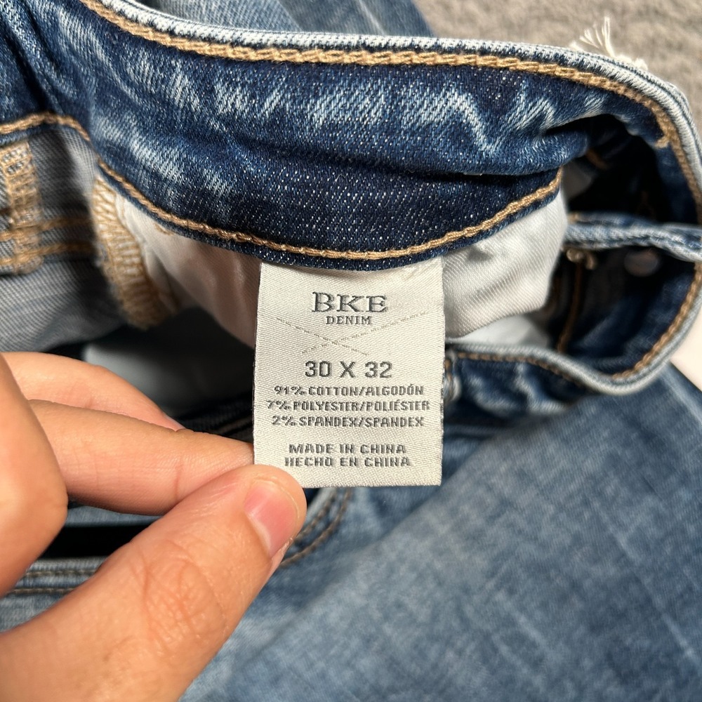 Buckle Light Blue Boot Cut Jeans - Picture 6 of 15